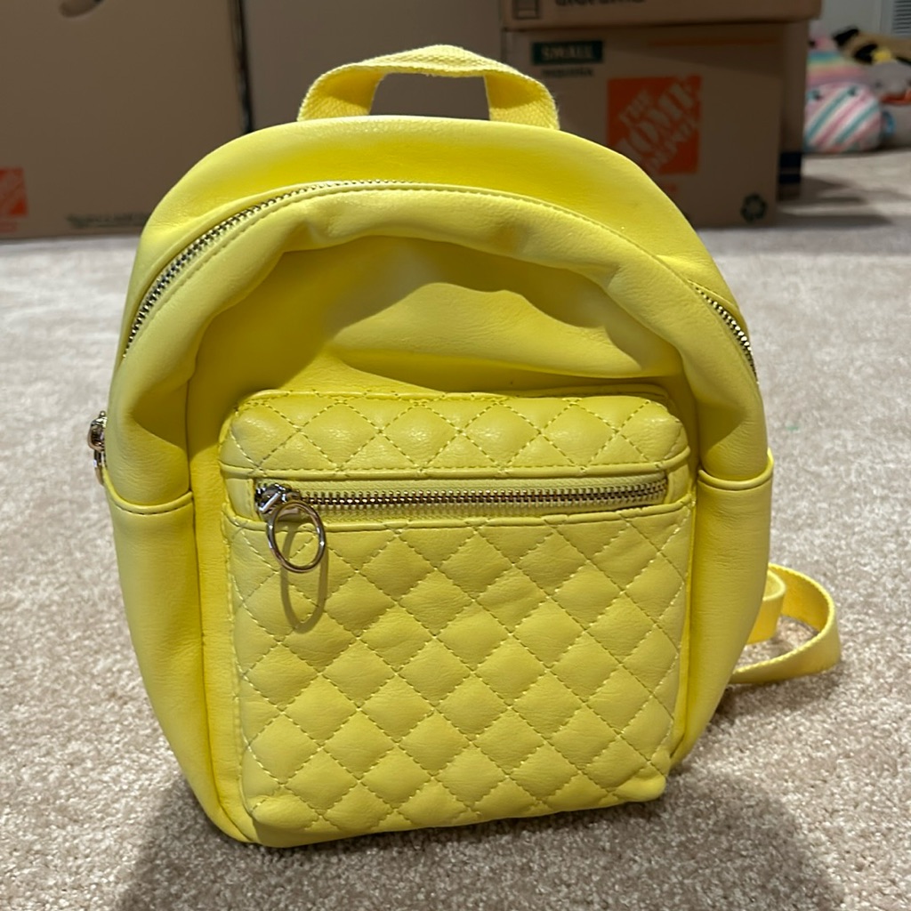 Art Class Brand Yellow Backpack